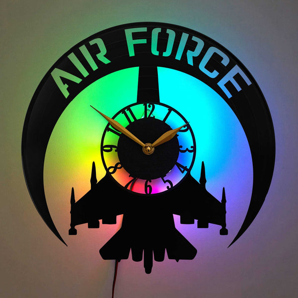 Air Force Clock, Air Force Decor, Air Force Gift
